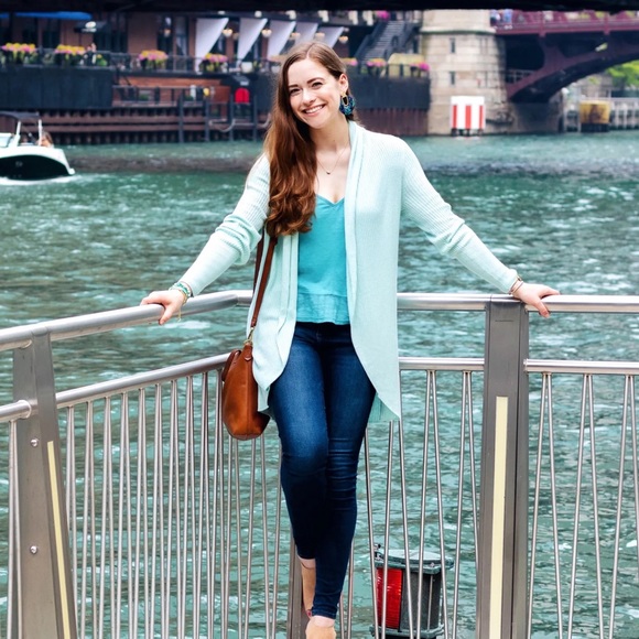 Leith Ribbed Shawl Cocoon Sweater- NSale - Picture 3 of 10